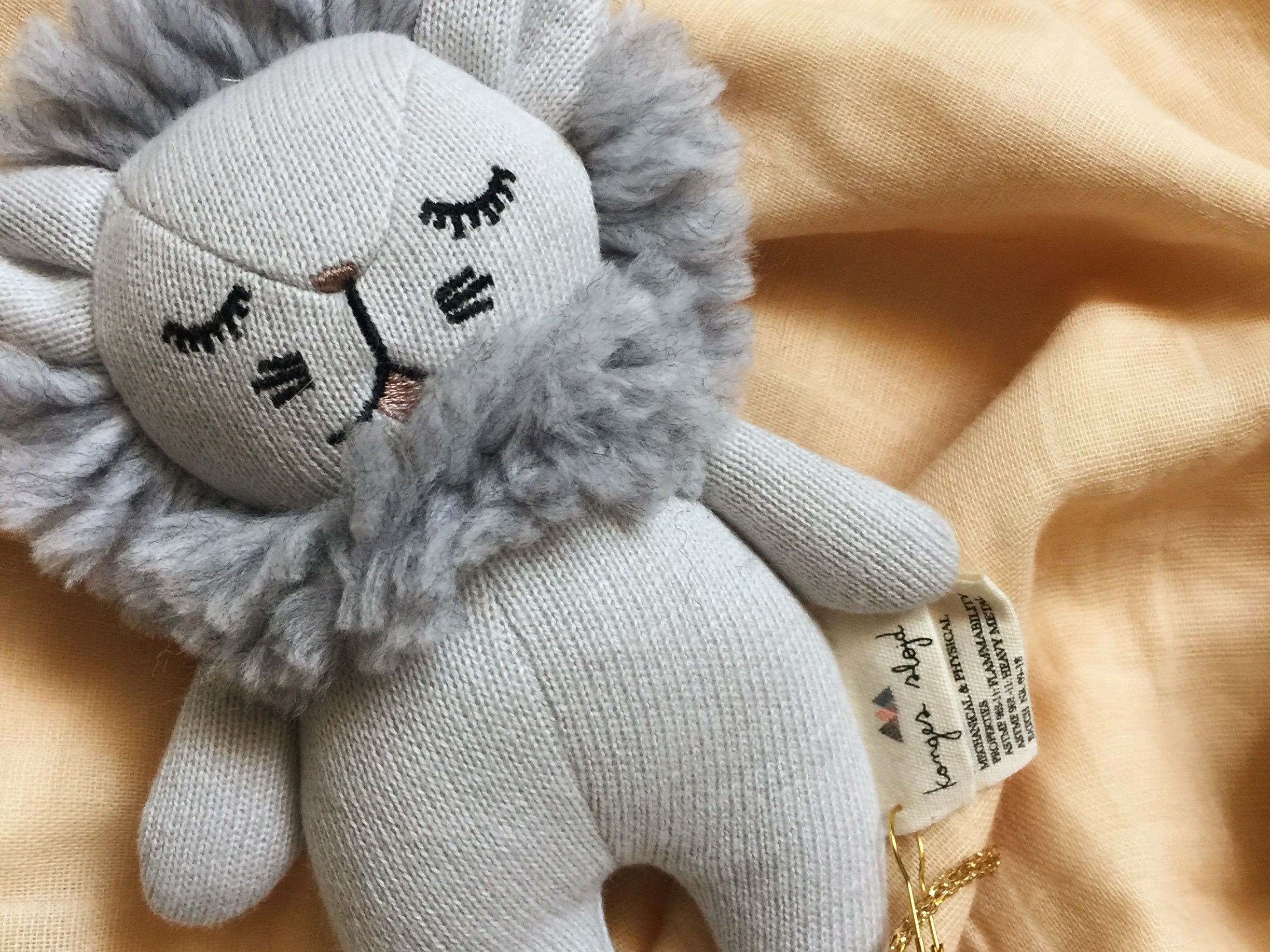Konges Sløjd A/S Teddybäre grey