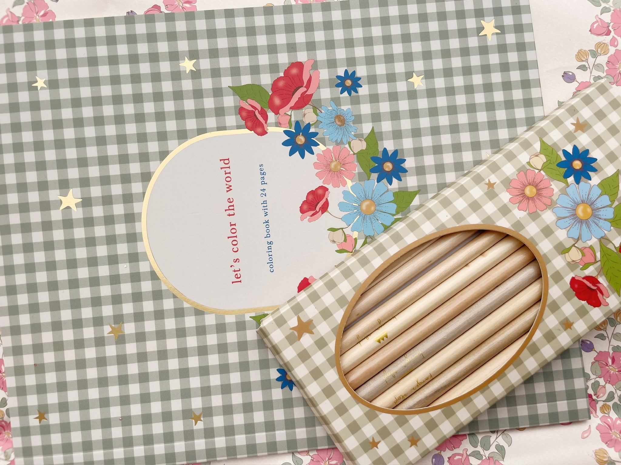 Konges Sløjd A/S Kreativ Spielen green tea check