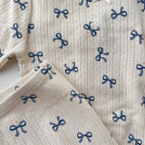 Konges Sløjd A/S Kleider - Jersey bow bleu