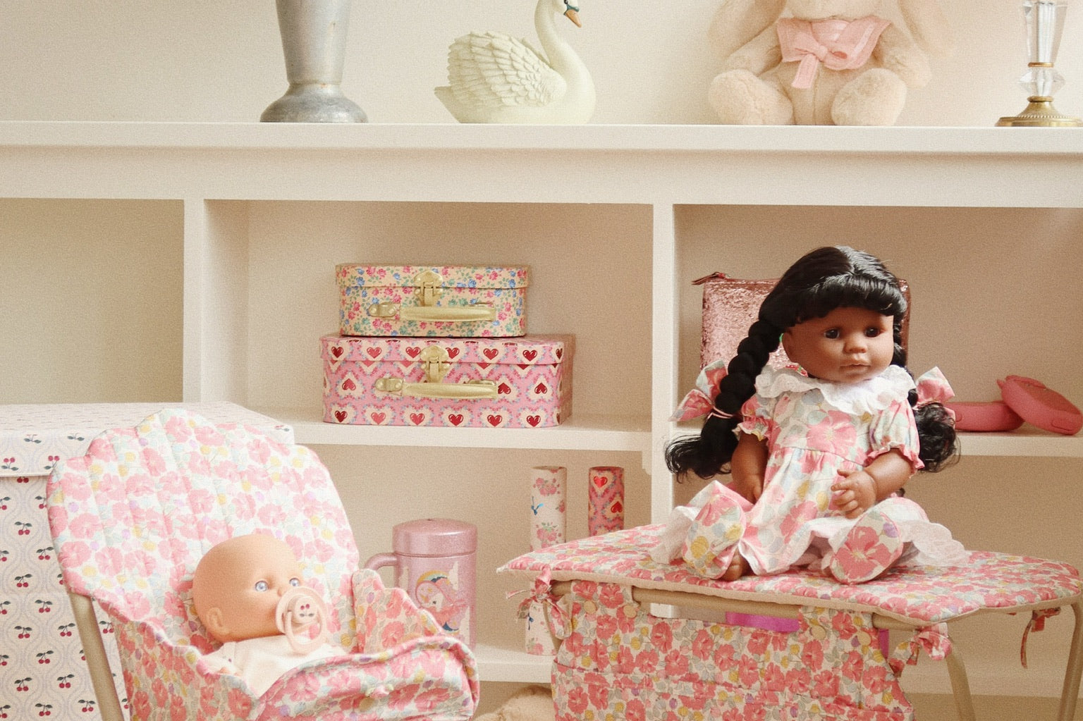 Konges Sløjd A/S Puppen Accessoires rose anglaise