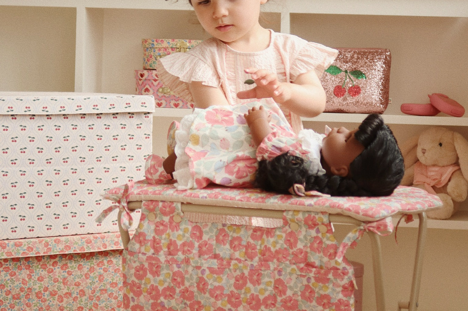 Konges Sløjd A/S Puppen Accessoires rose anglaise