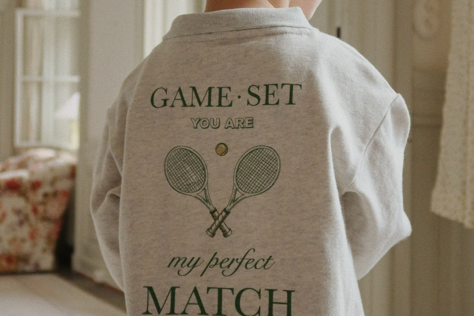 Konges Sløjd A/S Blusen - Jersey off white melange