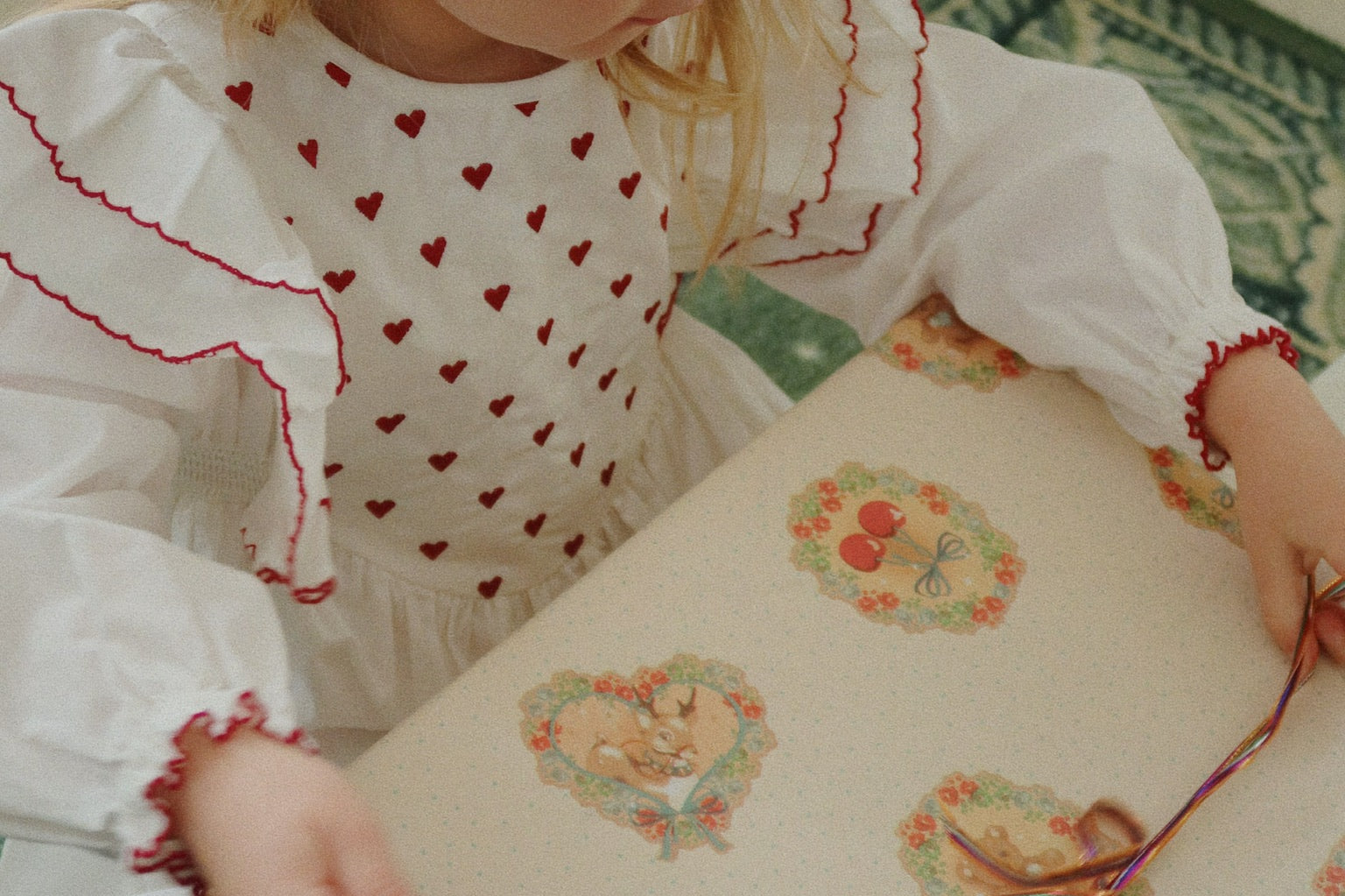 Konges Sløjd A/S Mütze christmas stripe