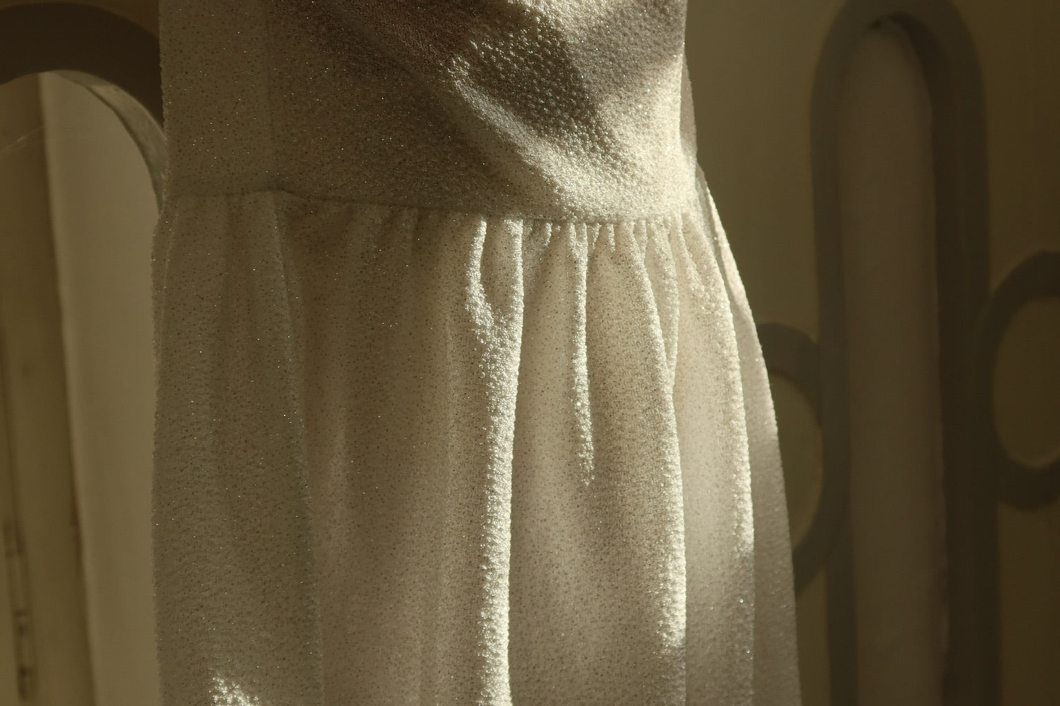 Konges Sløjd A/S Kleider - Jersey white glitter