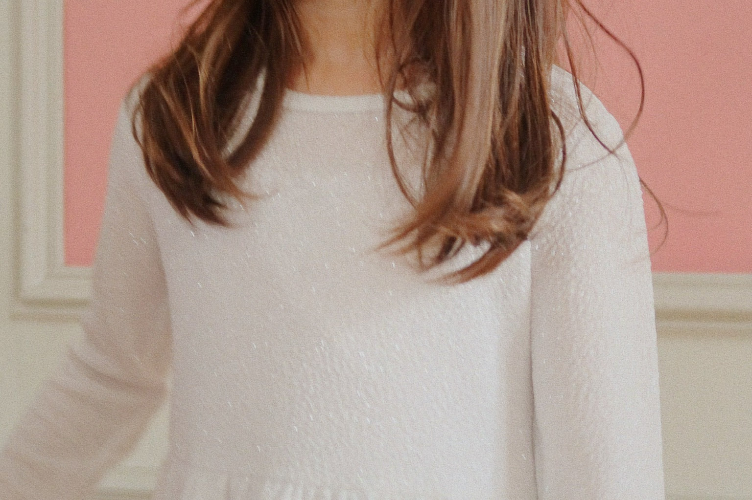 Konges Sløjd A/S Kleider - Jersey white glitter