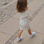 Konges Sløjd A/S Kleider - Jersey bow bleu