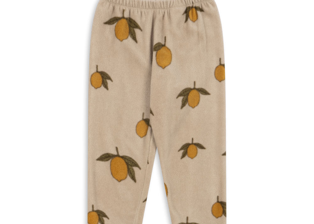 Konges Sløjd A/S Fleece und Teddy mon grand citron