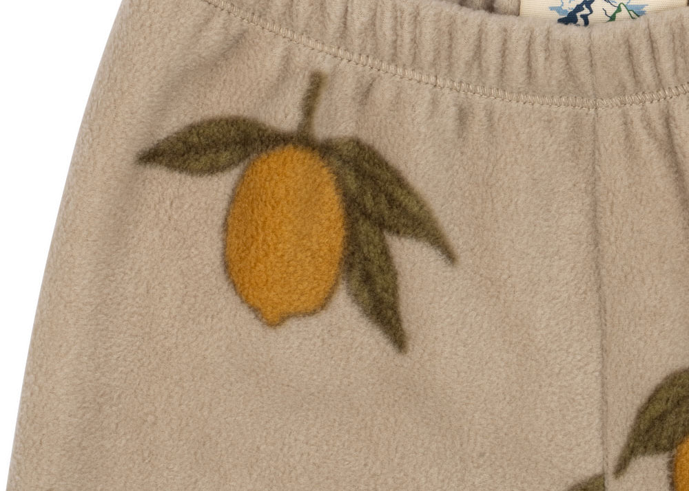 Konges Sløjd A/S Fleece und Teddy mon grand citron