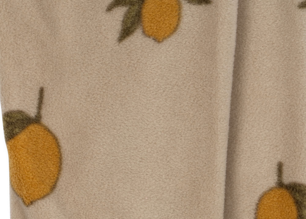 Konges Sløjd A/S Fleece und Teddy mon grand citron