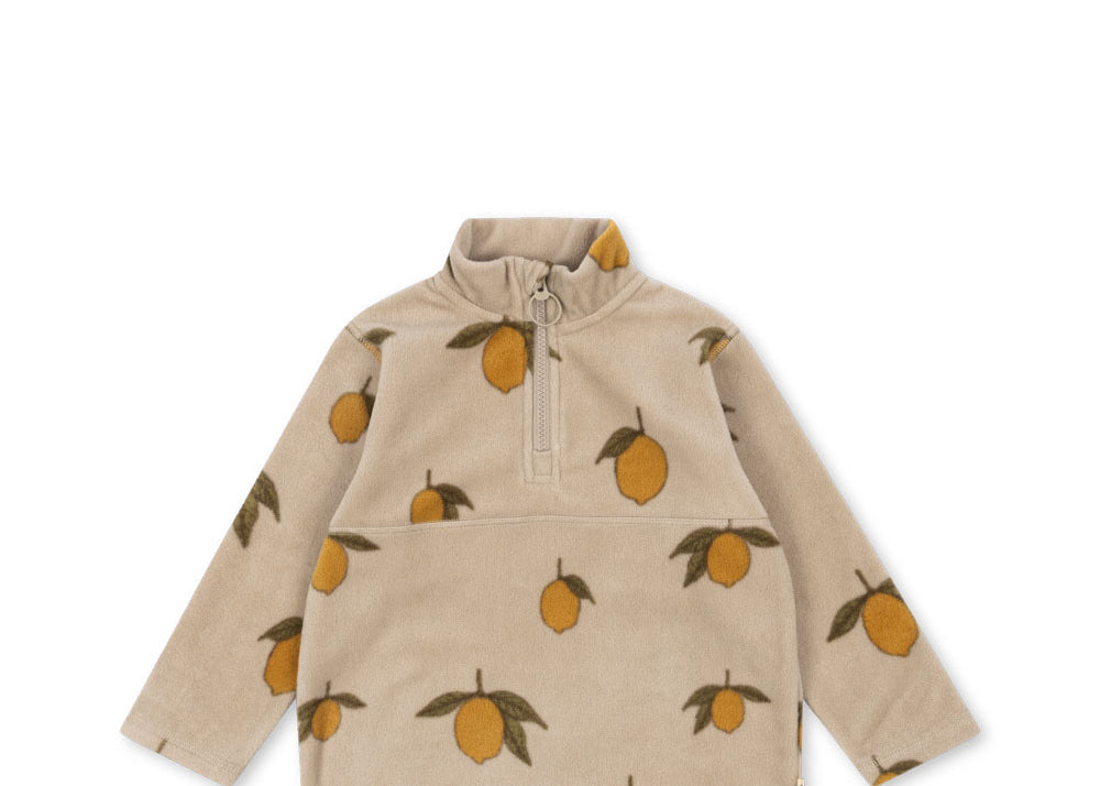 Konges Sløjd A/S Fleece und Teddy mon grand citron