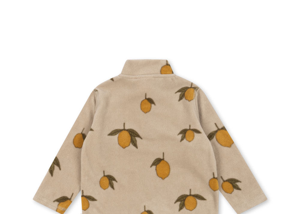 Konges Sløjd A/S Fleece und Teddy mon grand citron