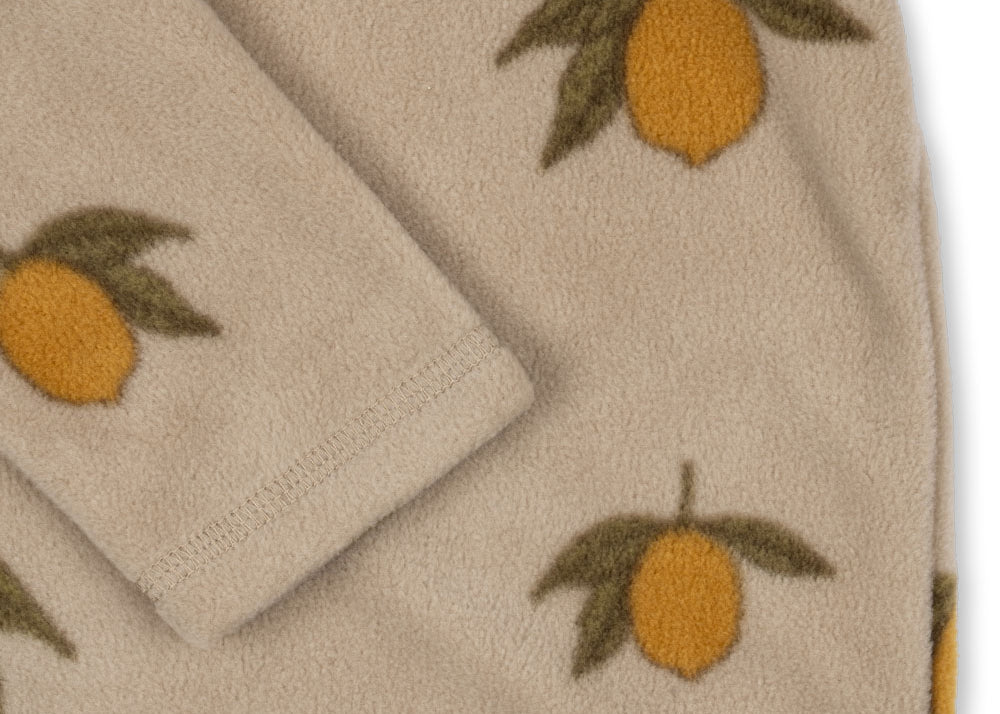 Konges Sløjd A/S Fleece und Teddy mon grand citron