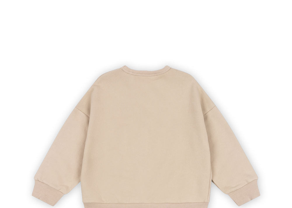 Konges Sløjd A/S Blusen - Jersey oxford tan lemon