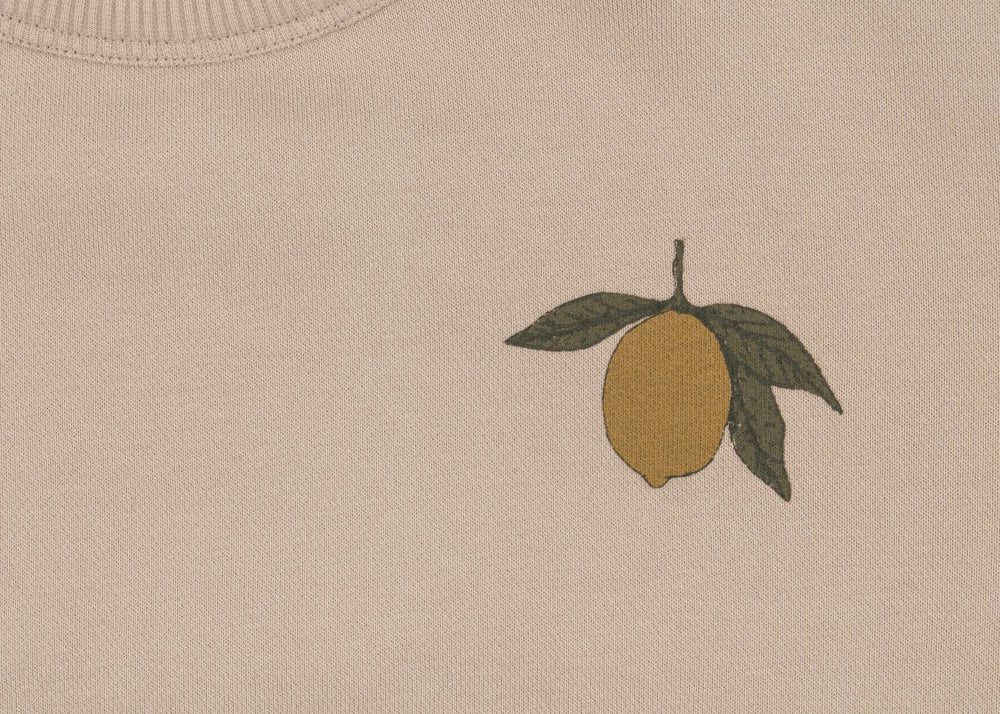 Konges Sløjd A/S Blusen - Jersey oxford tan lemon