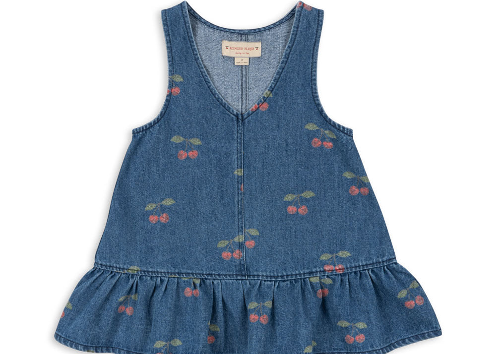 Konges Sløjd A/S WOVEN DRESSES ma grande cerise denim