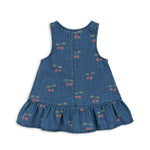 Konges Sløjd A/S WOVEN DRESSES ma grande cerise denim