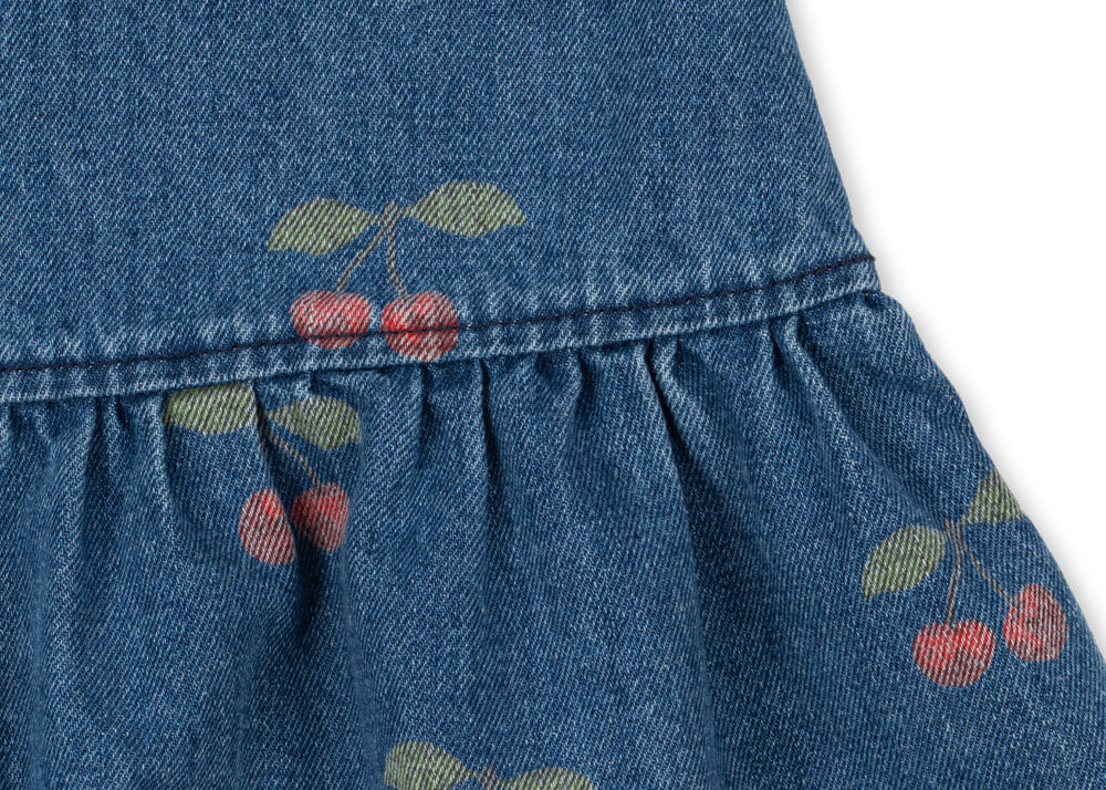 Konges Sløjd A/S WOVEN DRESSES ma grande cerise denim