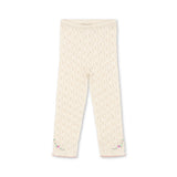 Konges Sløjd A/S Hosen - Strick cream off white