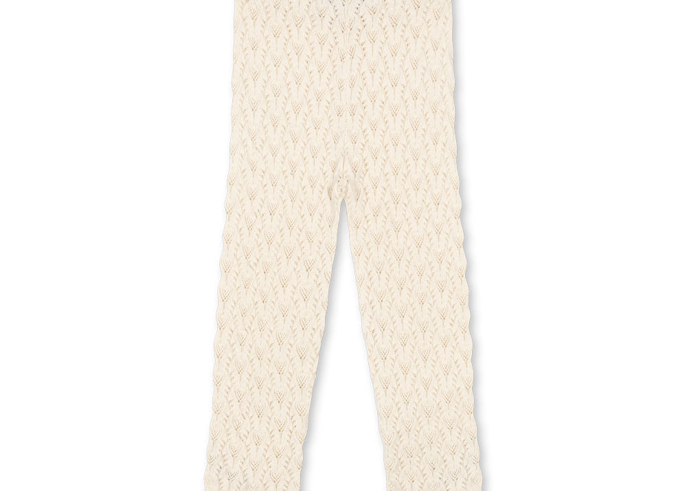 Konges Sløjd A/S Hosen - Strick cream off white
