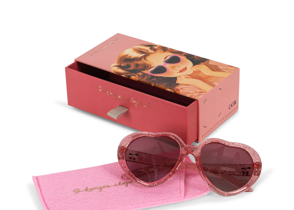 Konges Sløjd A/S Sonnenbrillen cherry glitter