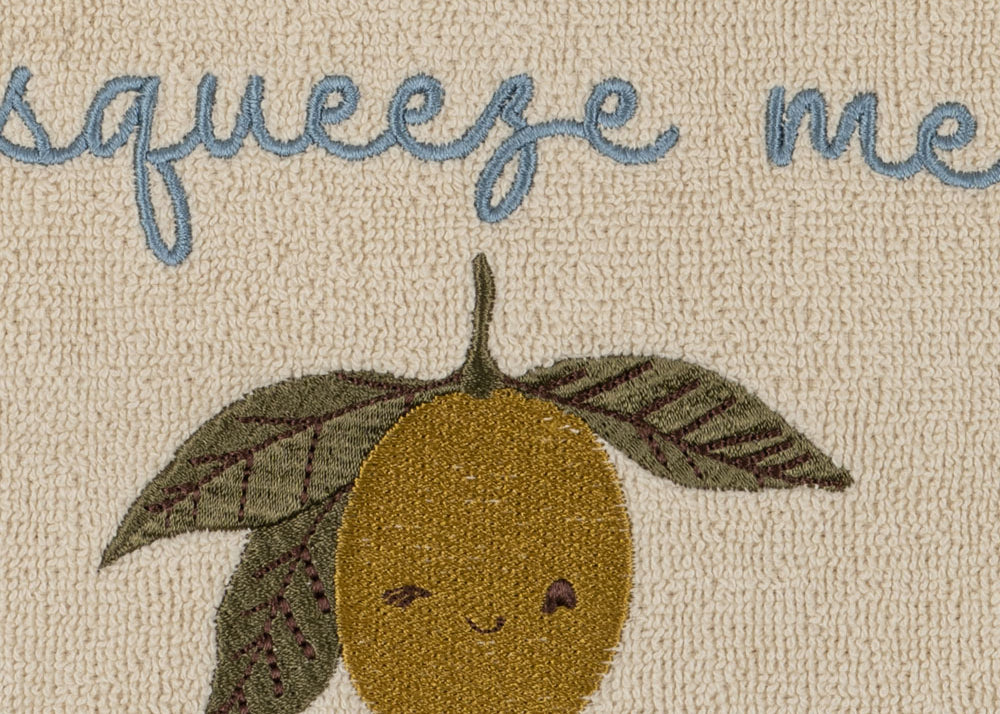 Konges Sløjd A/S Bademantel lemon