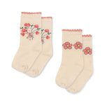 Konges Sløjd A/S Socken rose mix
