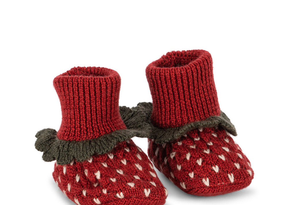 Konges Sløjd A/S Babystiefel true red
