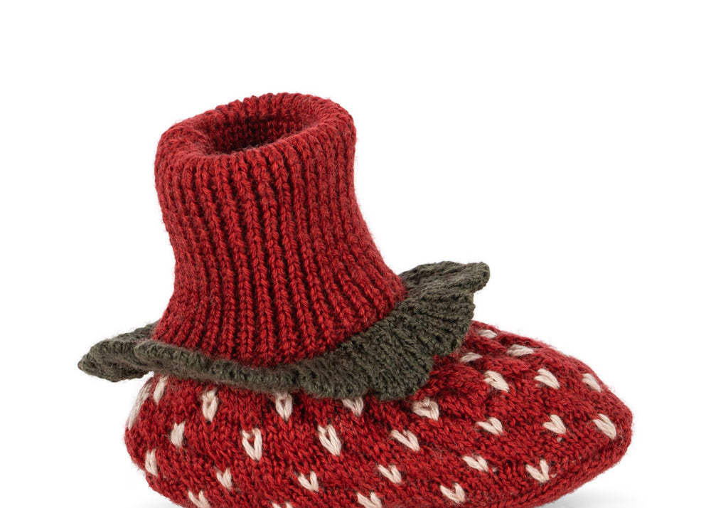 Konges Sløjd A/S Babystiefel true red