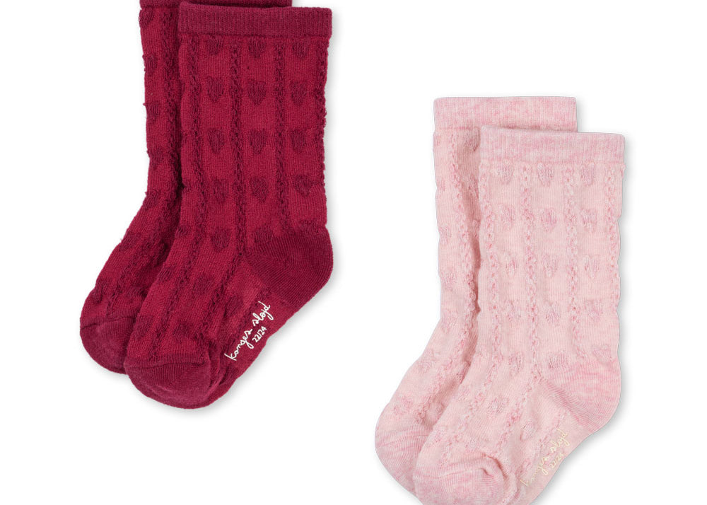 Konges Sløjd A/S Socken heart mix