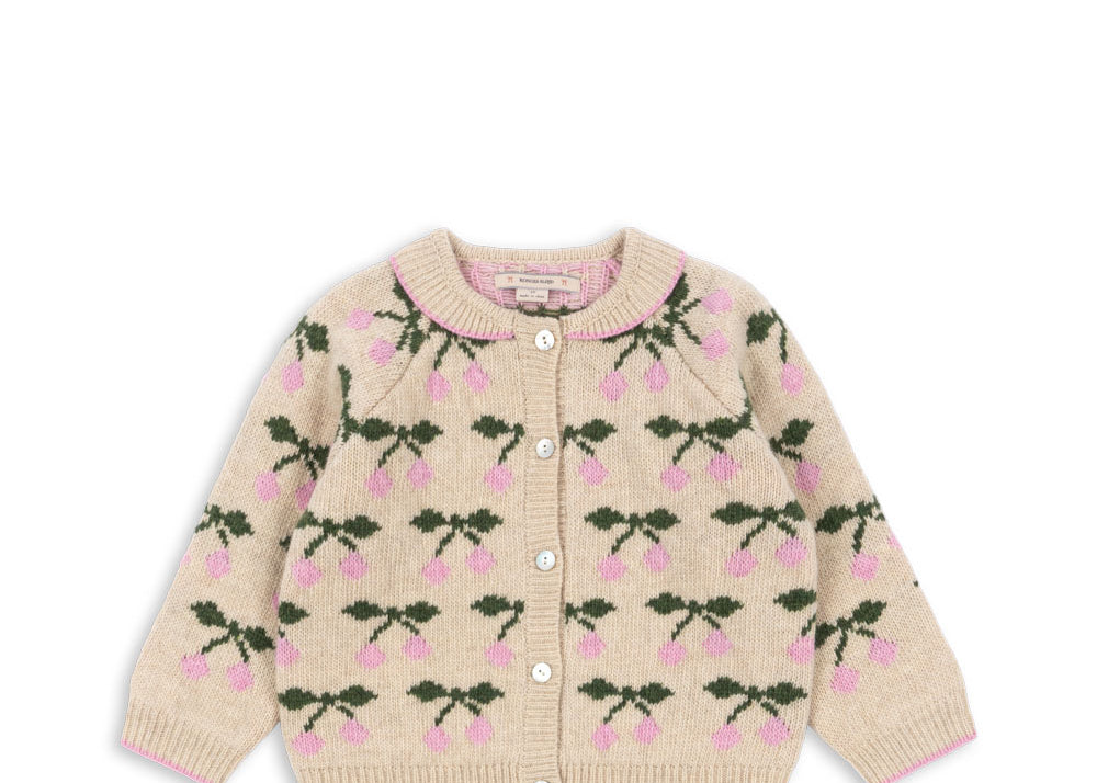 Konges Sløjd A/S Strickblusen cherry