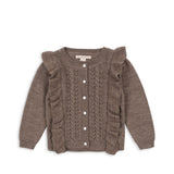 Konges Sløjd A/S Strickblusen bunny brown melange