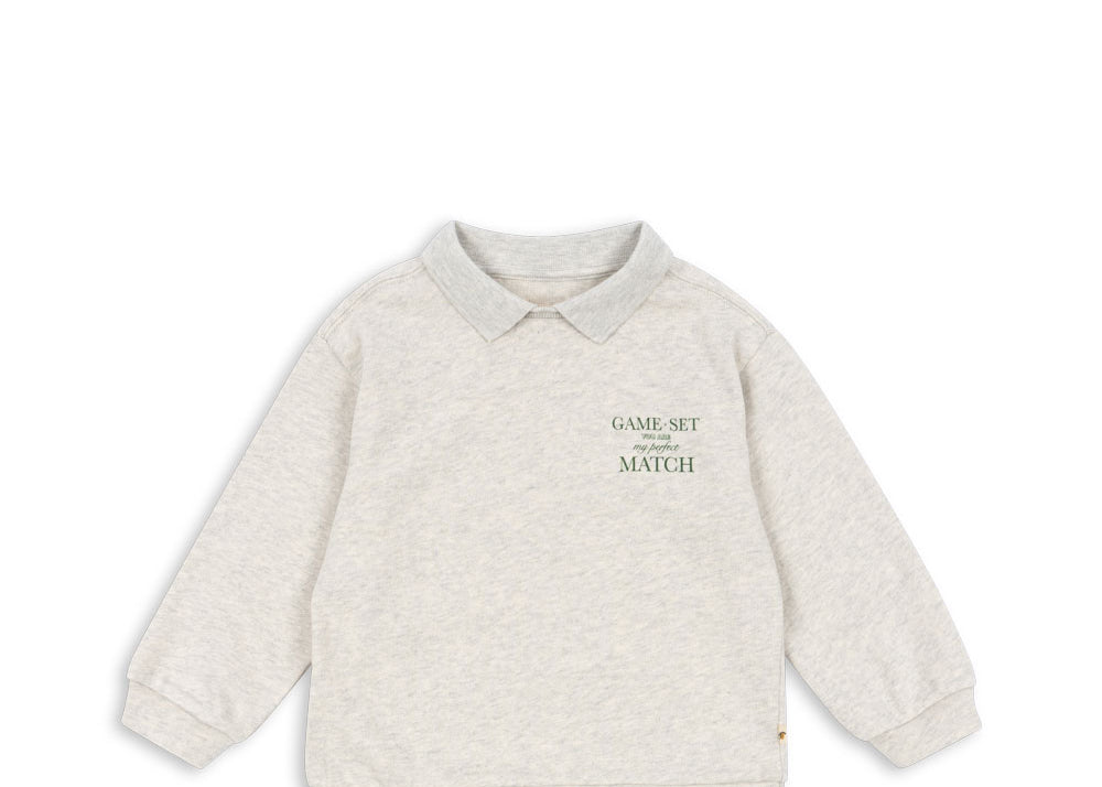 Konges Sløjd A/S Blusen - Jersey off white melange