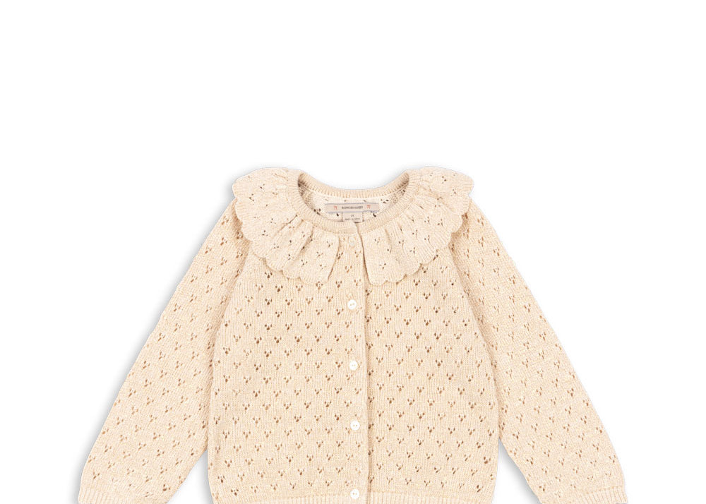 Konges Sløjd A/S Strickblusen buttercream