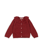 Konges Sløjd A/S Strickblusen red dahlia