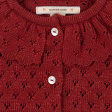 Konges Sløjd A/S Strickblusen red dahlia