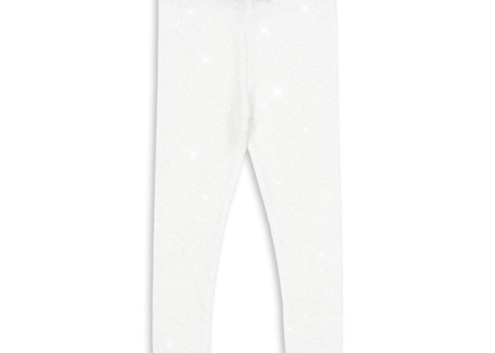 Konges Sløjd A/S Hosen - Jersey white glitter