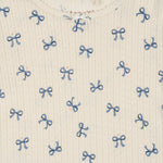 Konges Sløjd A/S Kleider - Jersey bow bleu