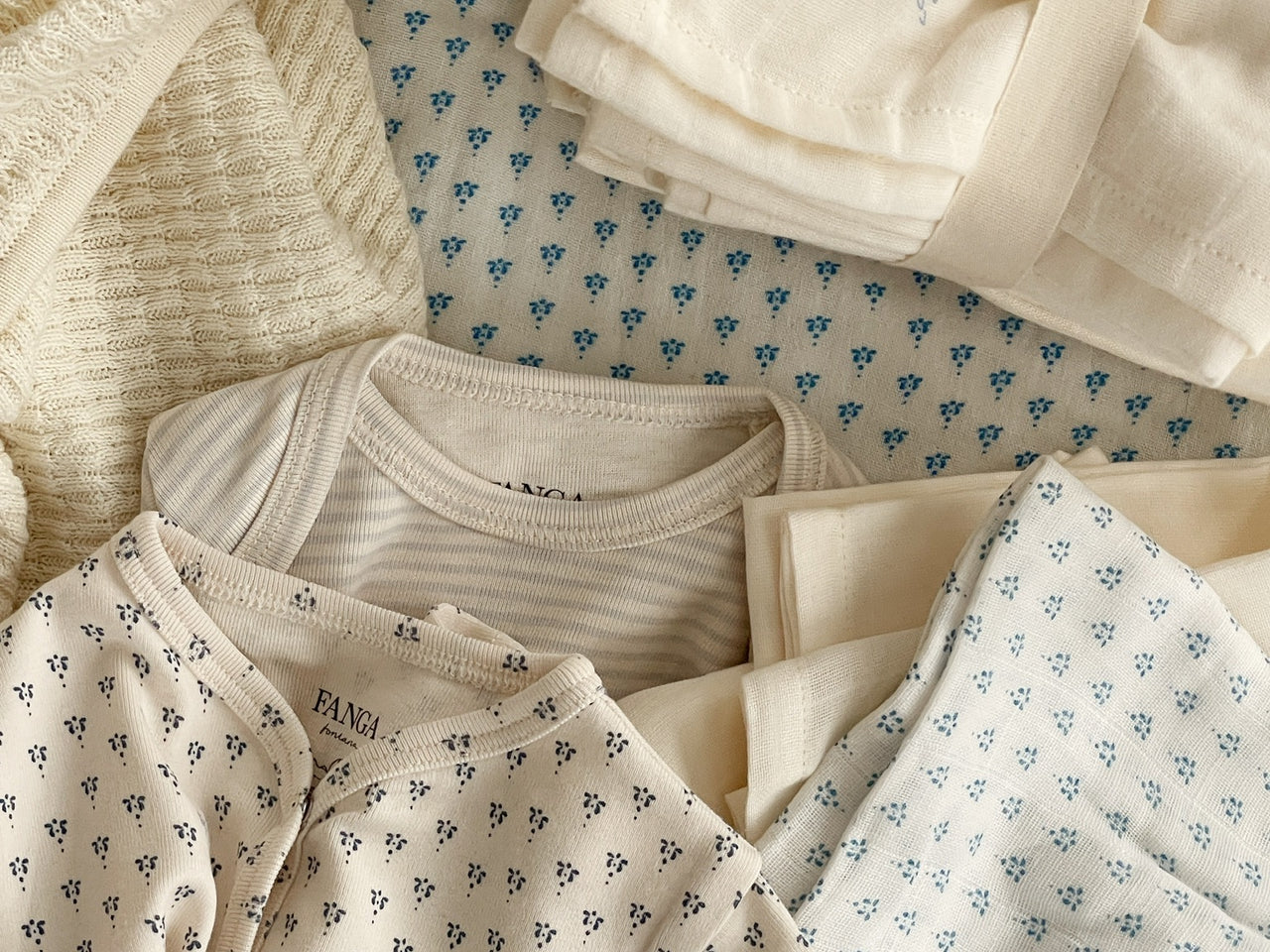 Konges Sløjd A/S MUSLIN CLOTHS antique white