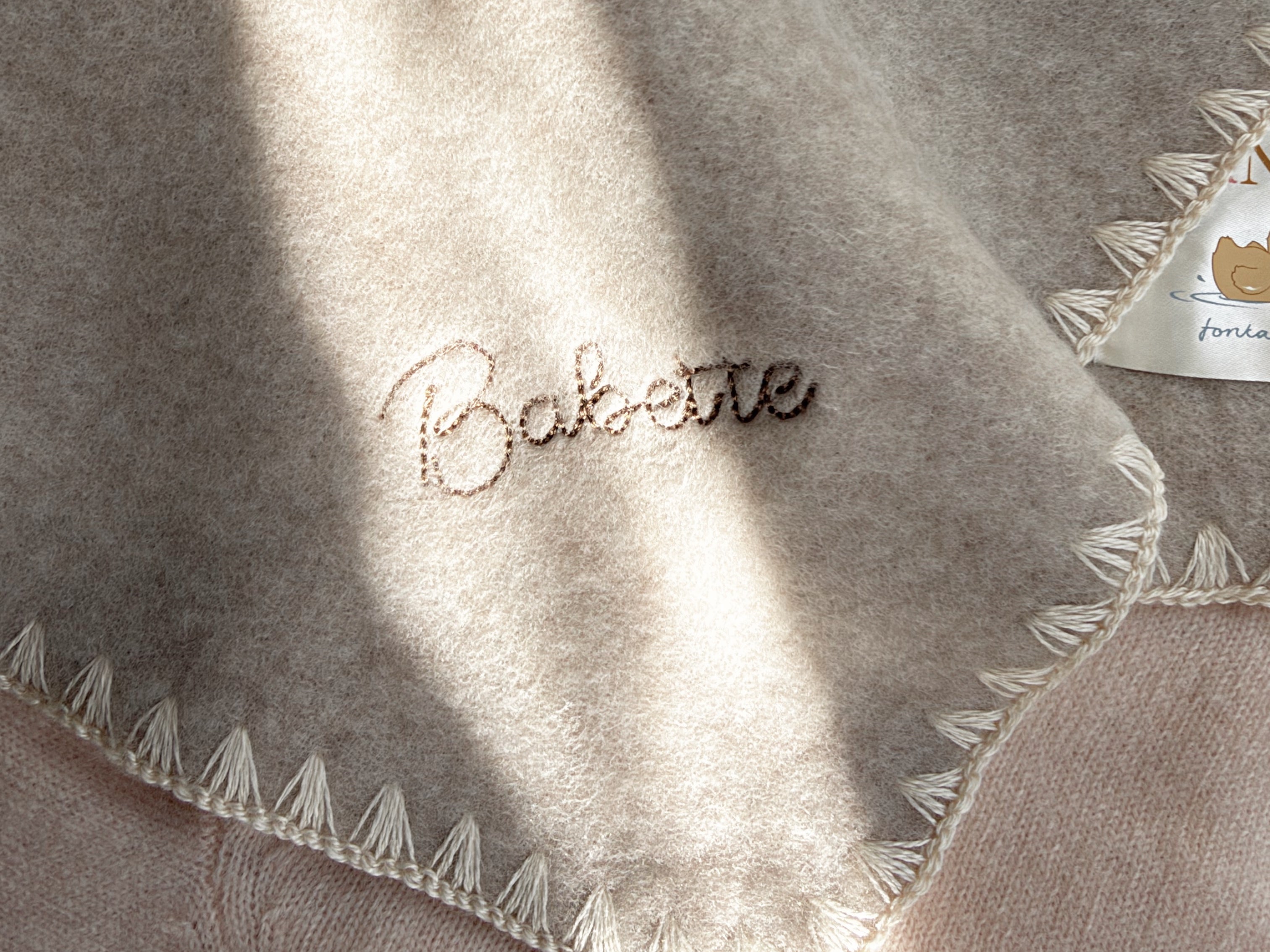 Konges Sløjd A/S BABY BEDDING oatmeal melange
