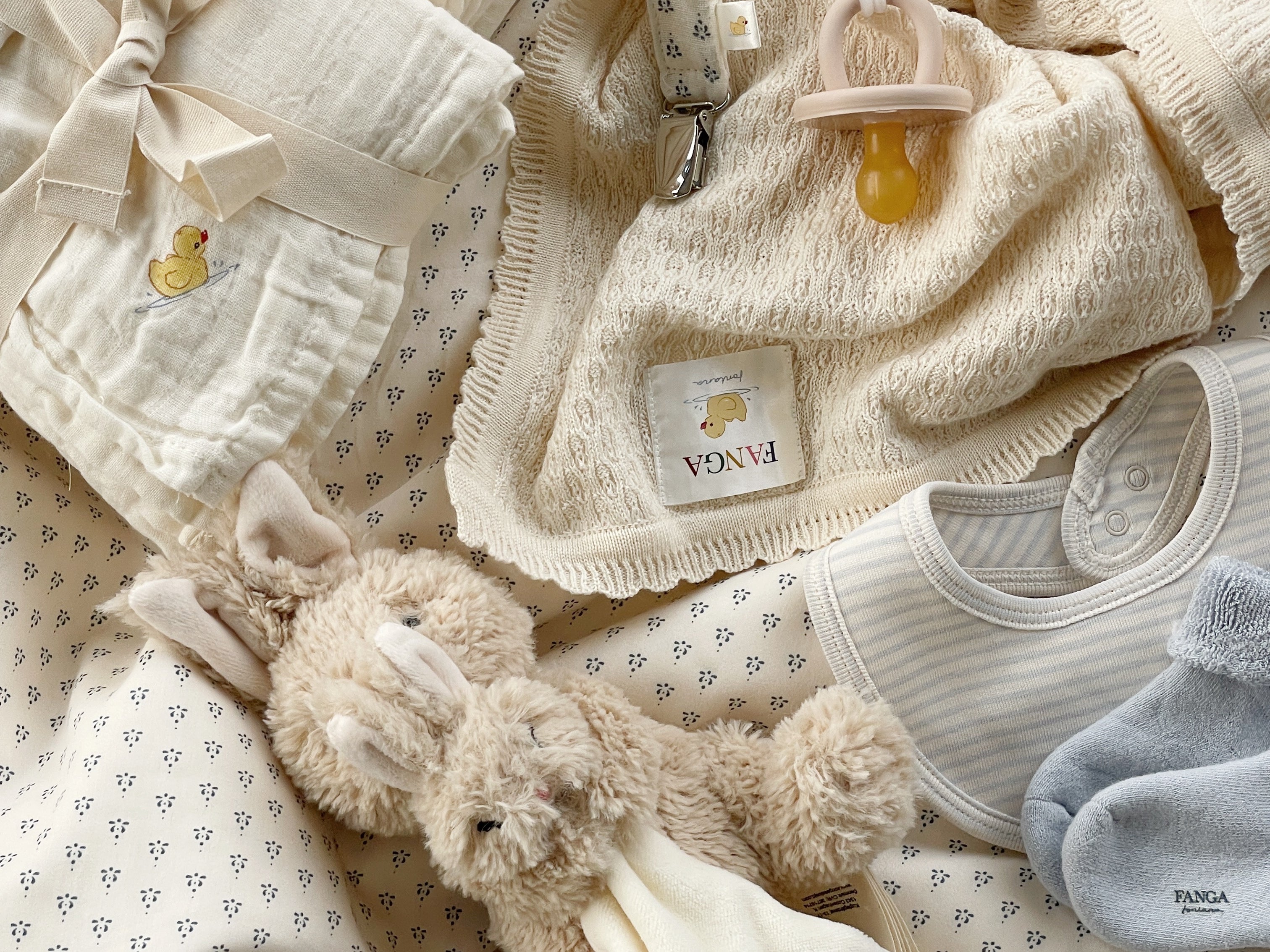 Konges Sløjd A/S TEDDY BEARS oyster grey