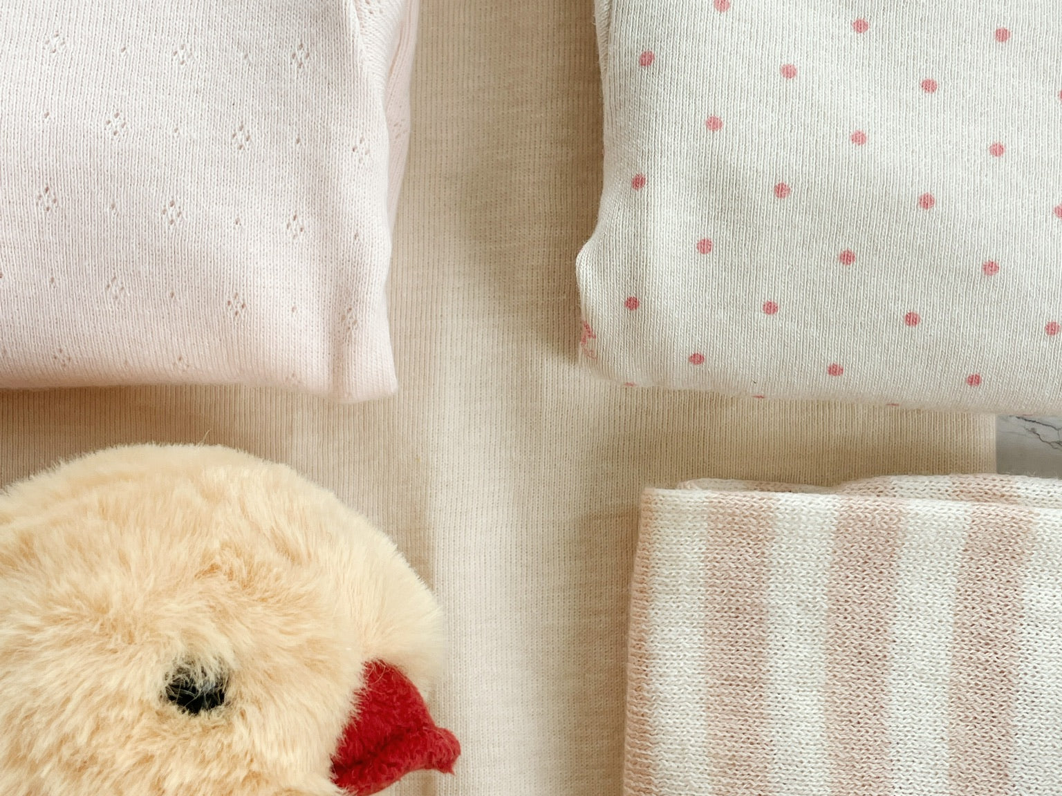 Konges Sløjd A/S KNITTED PANTS cameo rose