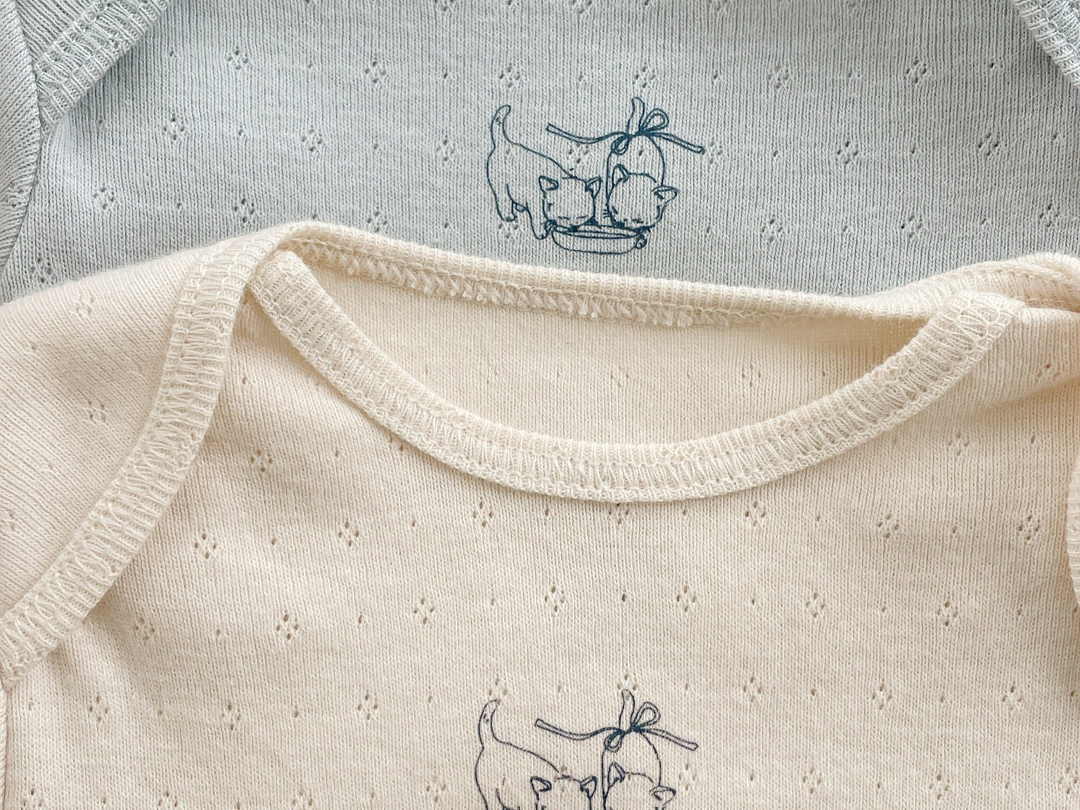 Konges Sløjd A/S BODYSTOCKINGS buttercream/pearl blue