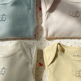 Konges Sløjd A/S BODYSTOCKINGS banana crepe/creole pink