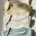 Konges Sløjd A/S BODYSTOCKINGS banana crepe/creole pink