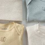 Konges Sløjd A/S BODYSTOCKINGS banana crepe/creole pink