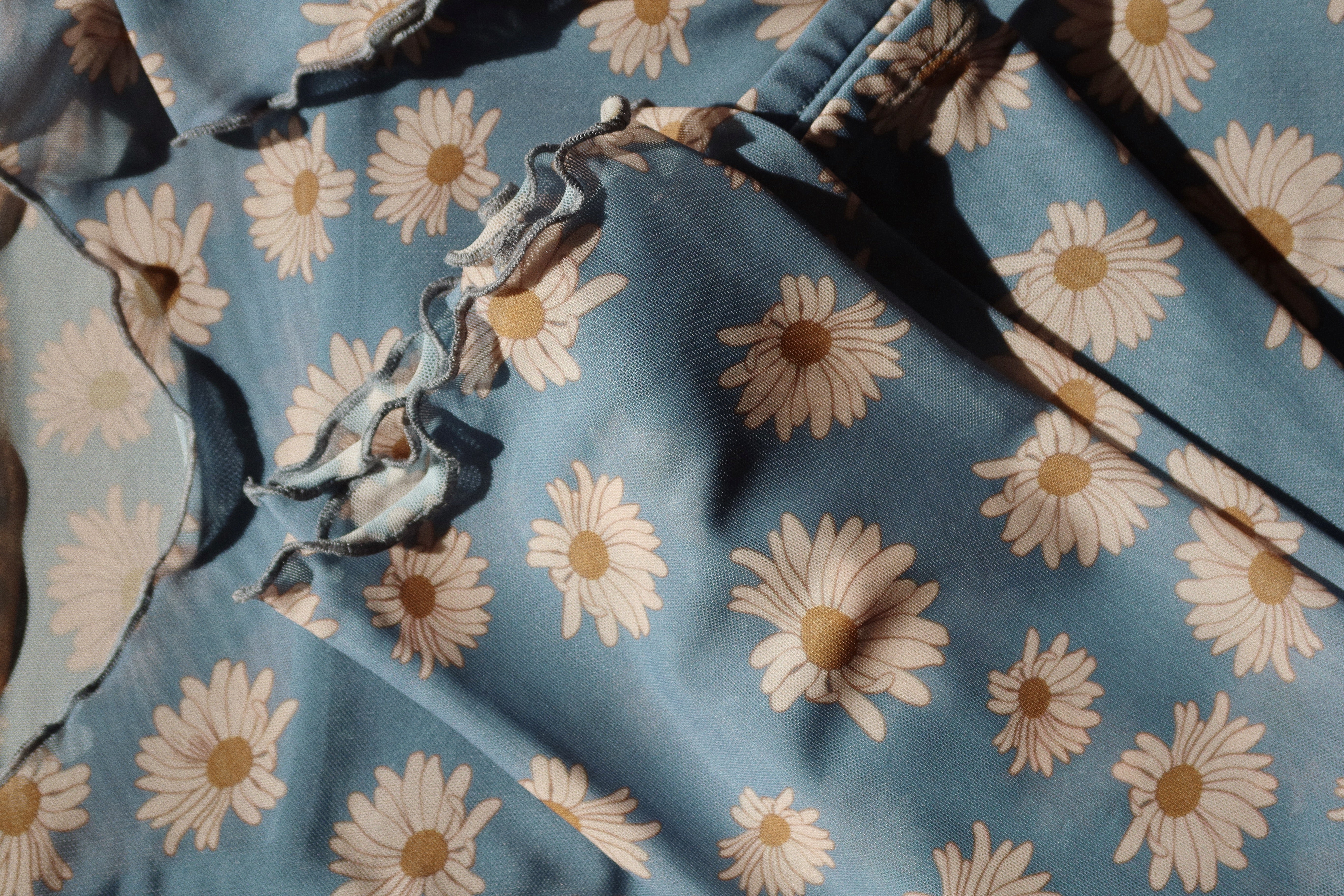 Konges Sløjd A/S Hosen - Jersey daisy blue