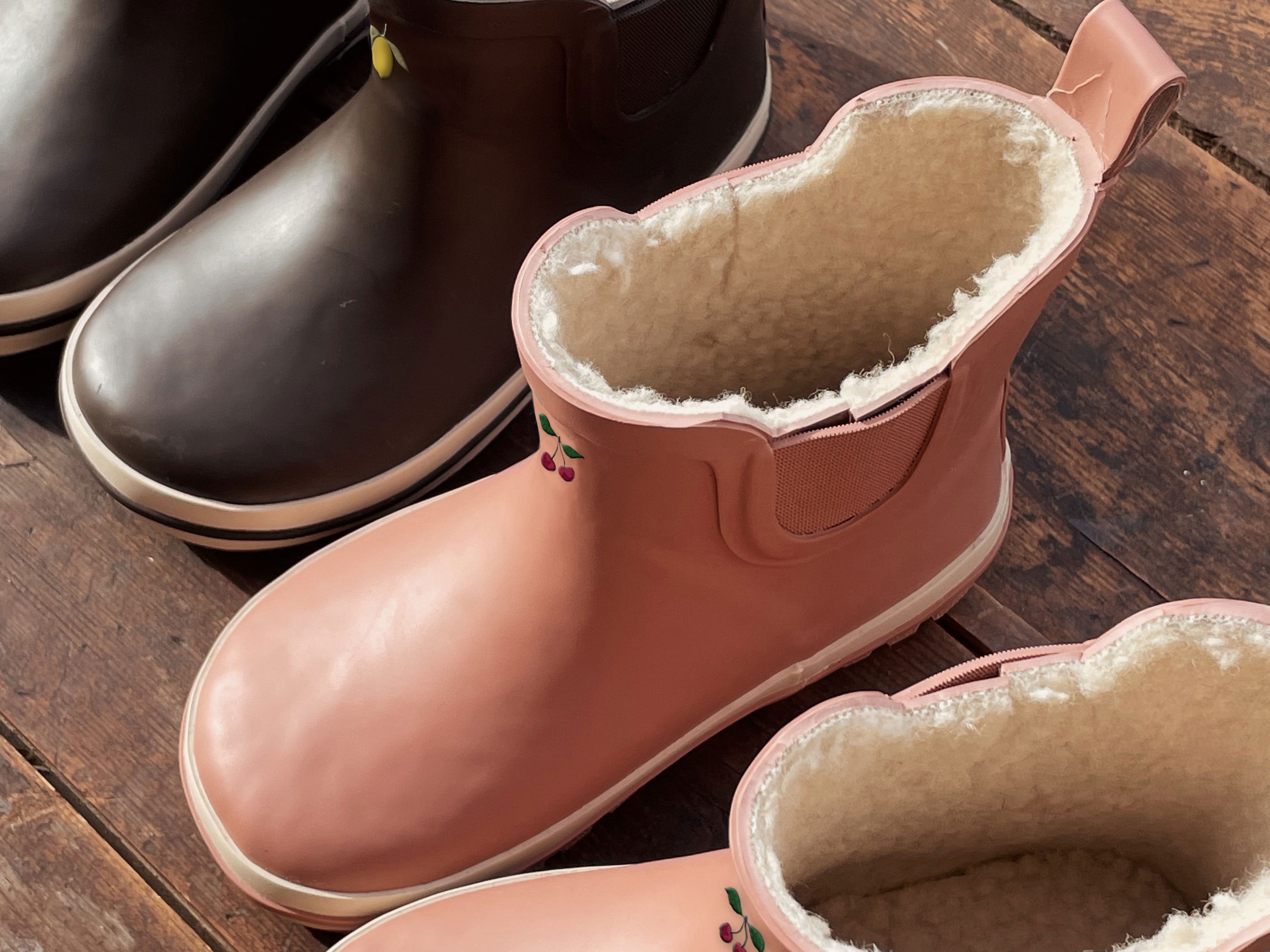 Konges Sløjd A/S Gummistiefel cameo brown