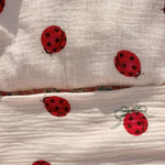 Konges Sløjd A/S Hosen - Gewebt ladybug bow