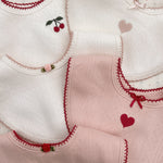 Konges Sløjd A/S Bandana Lätzchen rose/white mix