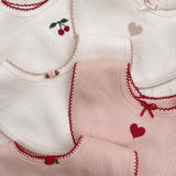 Konges Sløjd A/S Bandana Lätzchen rose/white mix